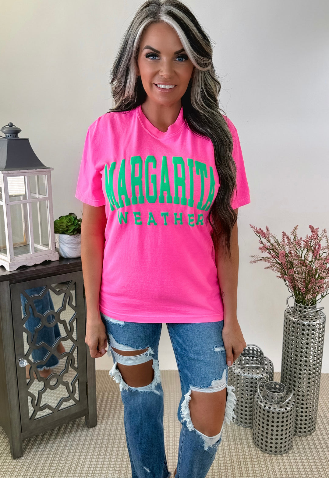 Margarita Weather Puff Tee