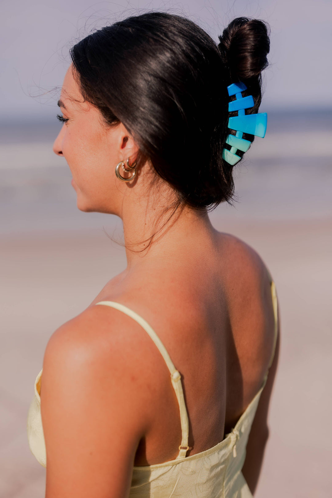 Classic Hair Clip | Med. | Poolside