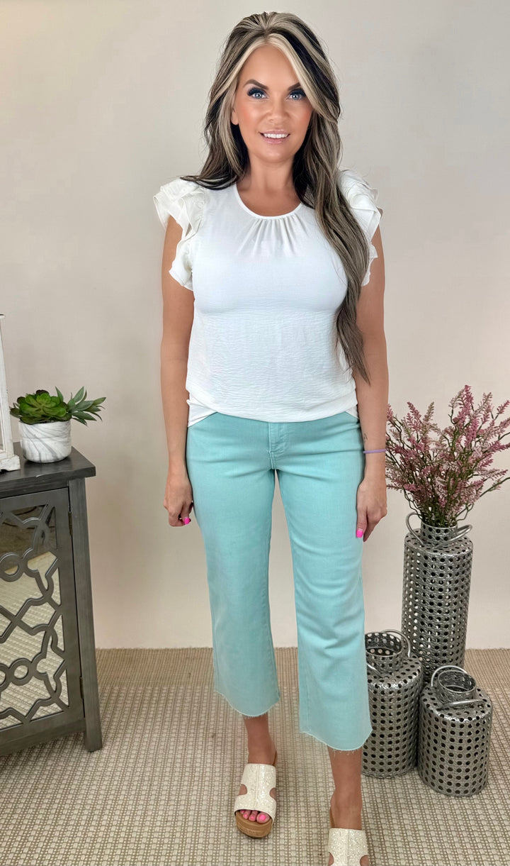 Judy Blue Sky blue Cropped Jeans