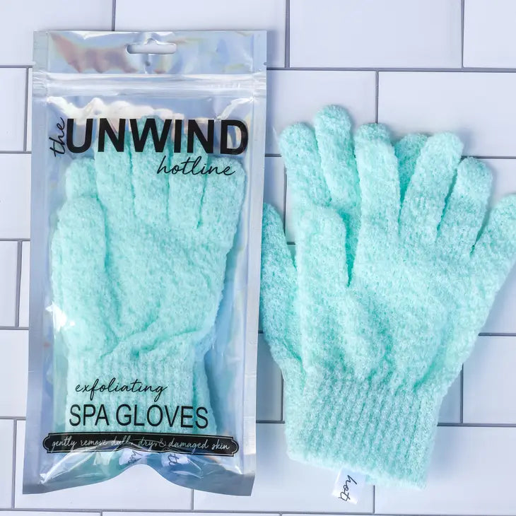 Exfoliating Spa Glove  Mint