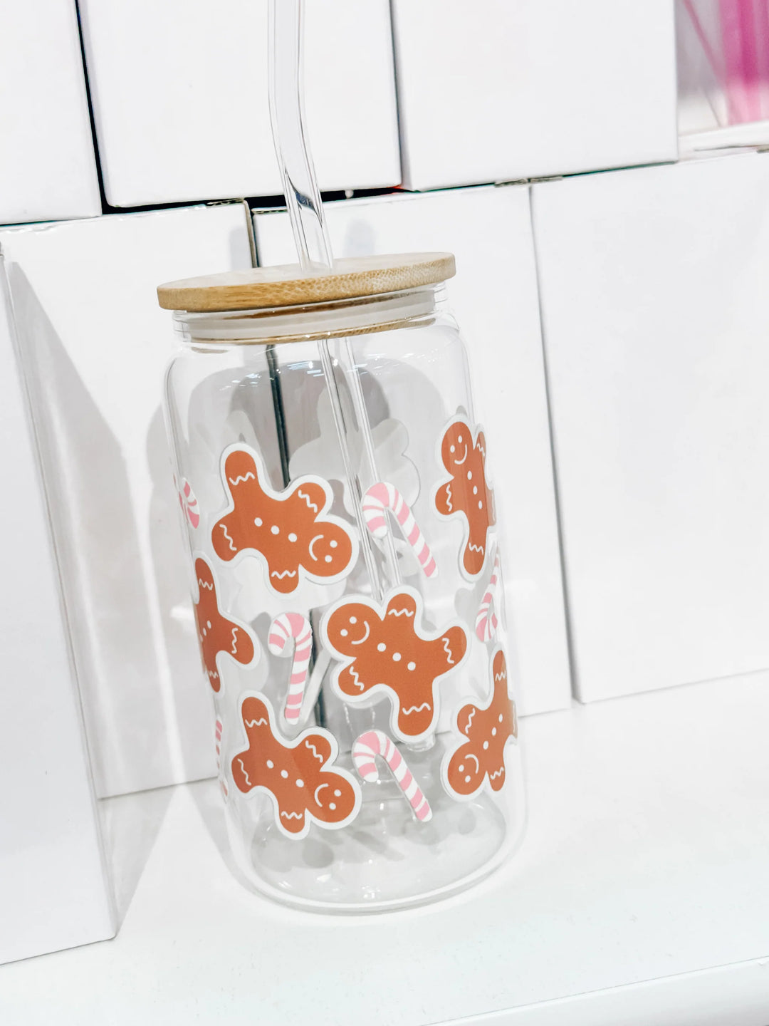 CHRISTMAS GLASS CUPS- PFINSTORE