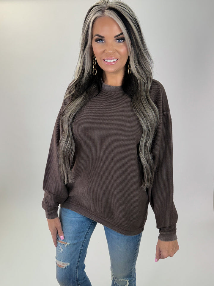 Mocha Dreams Luxe Pullover
