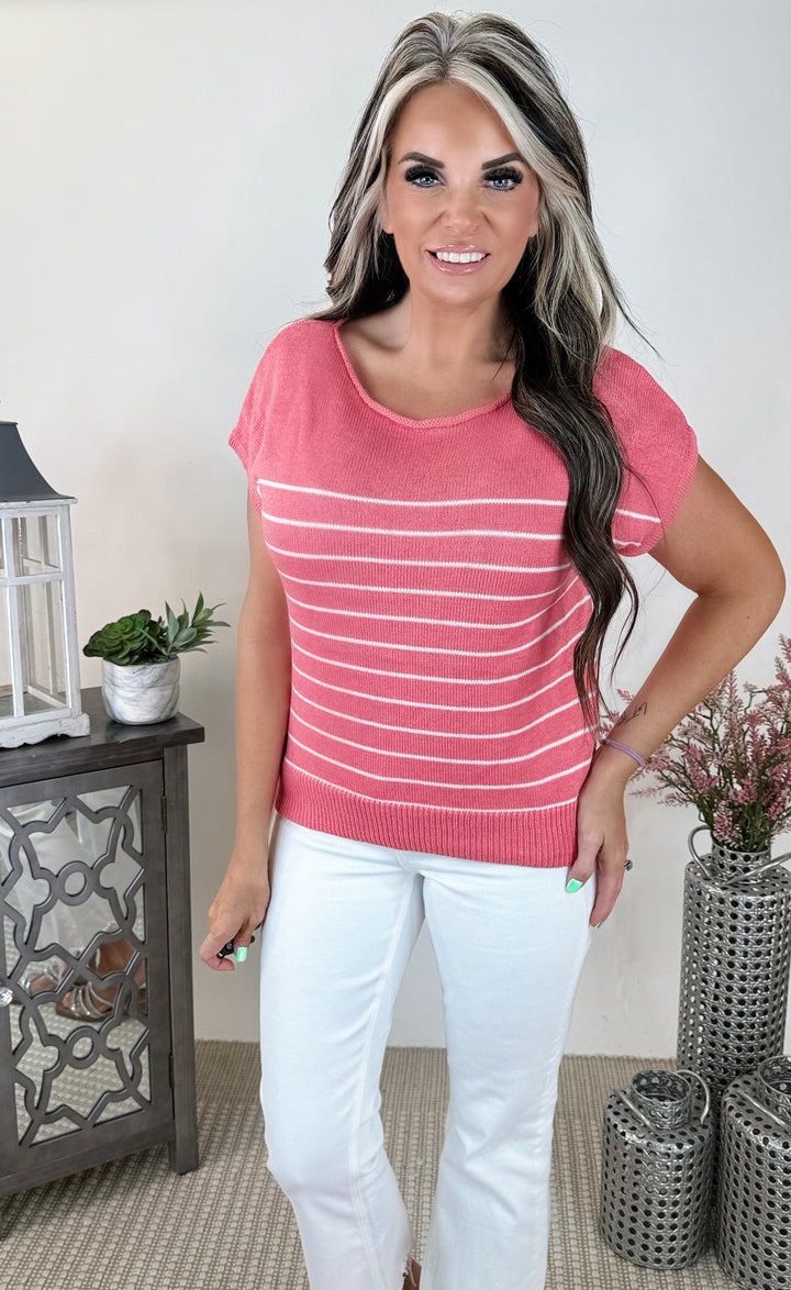 Sweet Stripe  – Coral