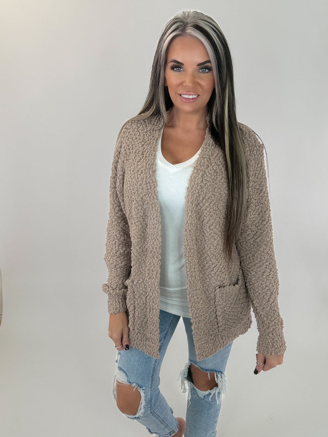 Cozy Textured Cardigan