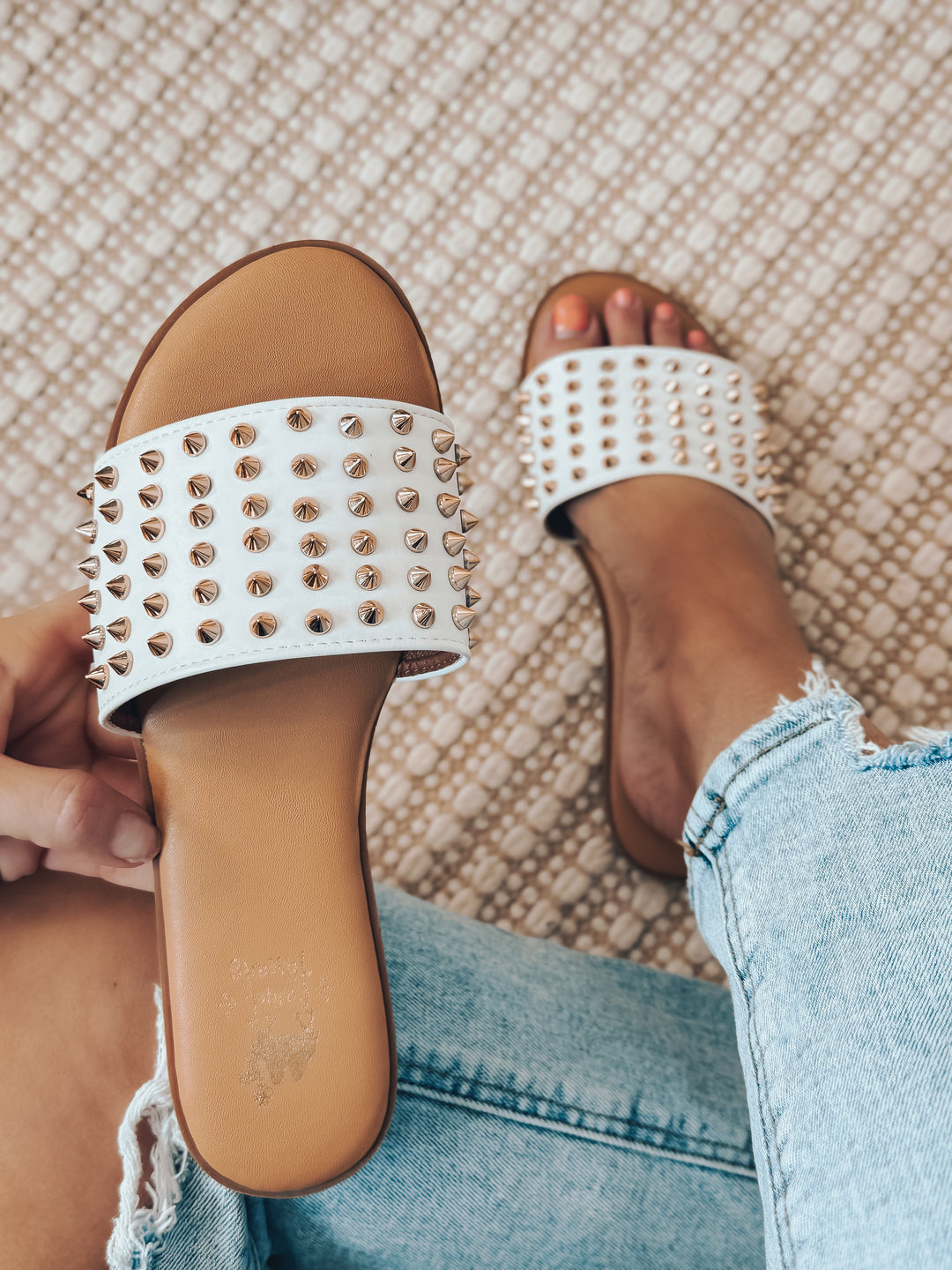 Flirtini White Women's Shoes