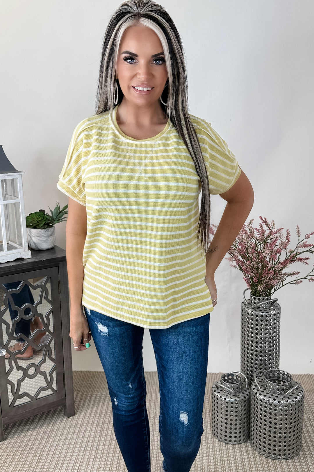 Sunny Side Striped Top