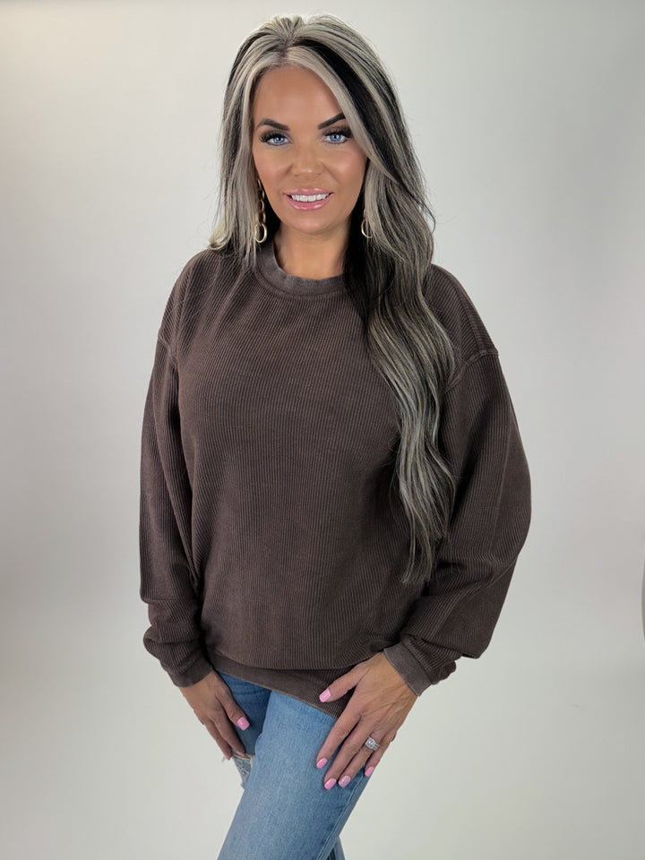 Mocha Dreams Luxe Pullover