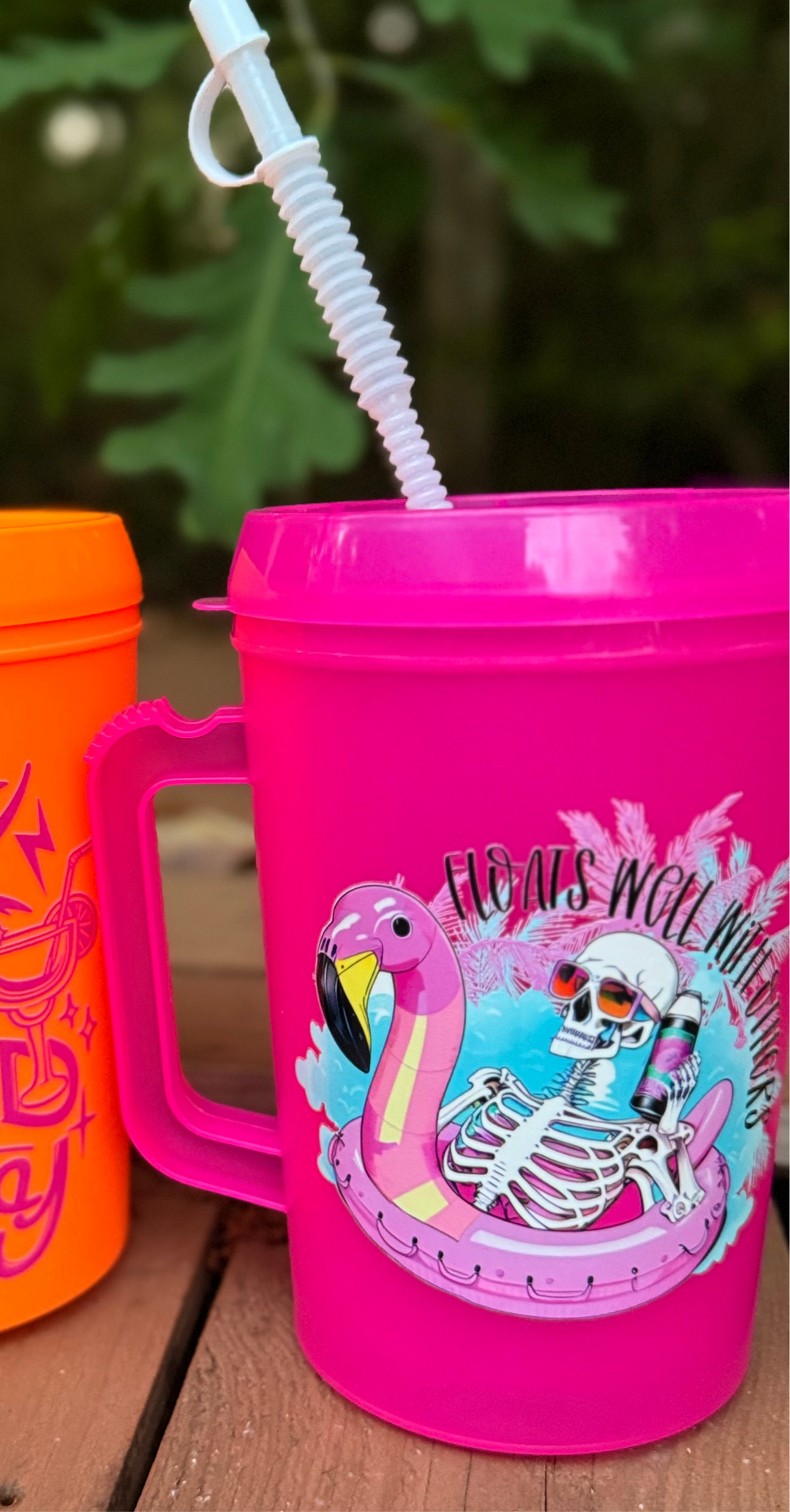 'Floats Well With Others' Mega Trucker Mug 34oz