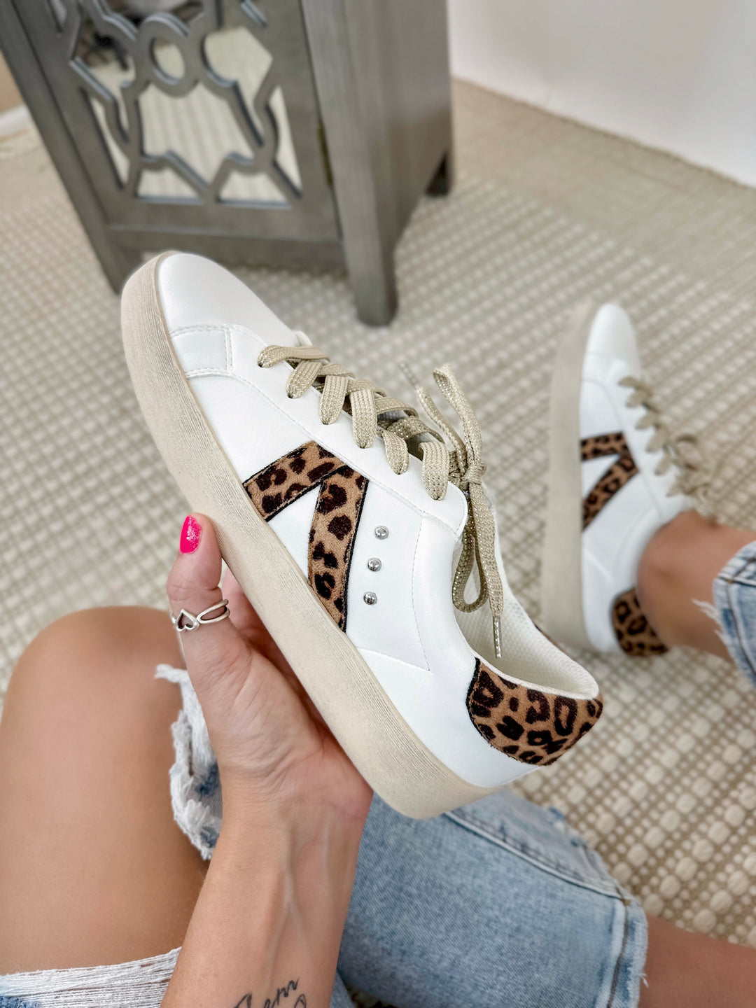 RESTOCKING COMING SOON Corky's NO Chaser Leopard Sneaker