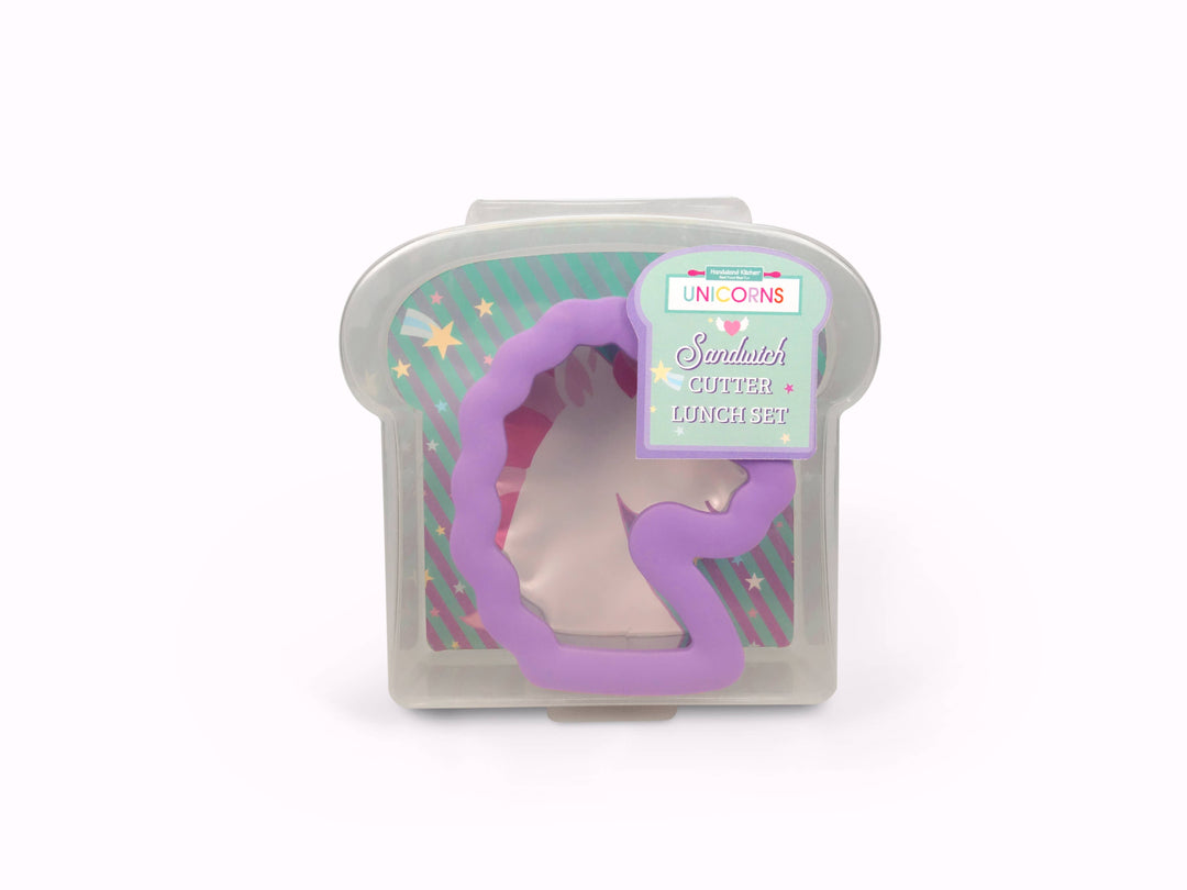 Unicorns Sandwich Cutter Lunch Set