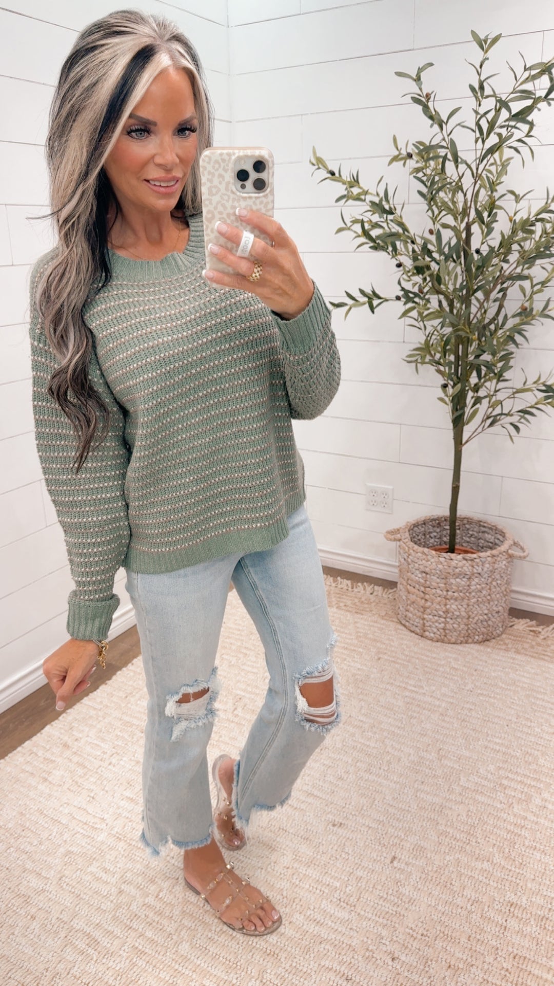 Along The Vine Sweater