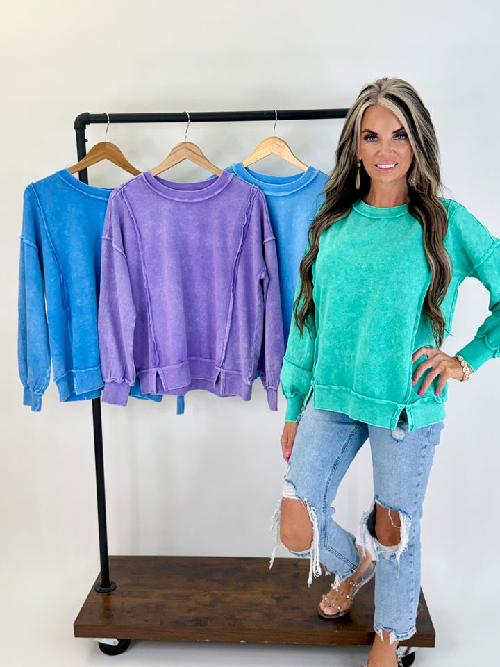 Vintage Wash Pullover