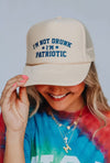 I’m patriotic trucker hat