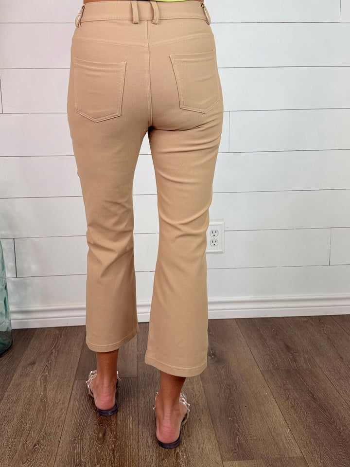 Tailored Tempo Cropped Pants