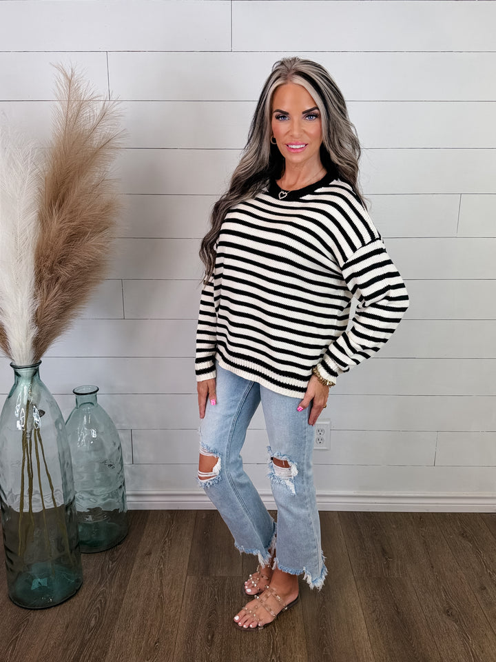 Park Avenue Stripe Sweater