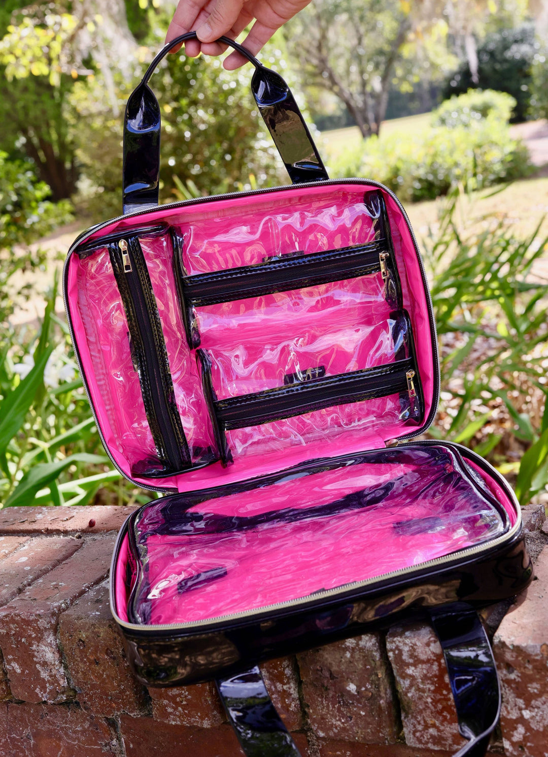 Punta Cana Large Case Black Patent SQ: Default