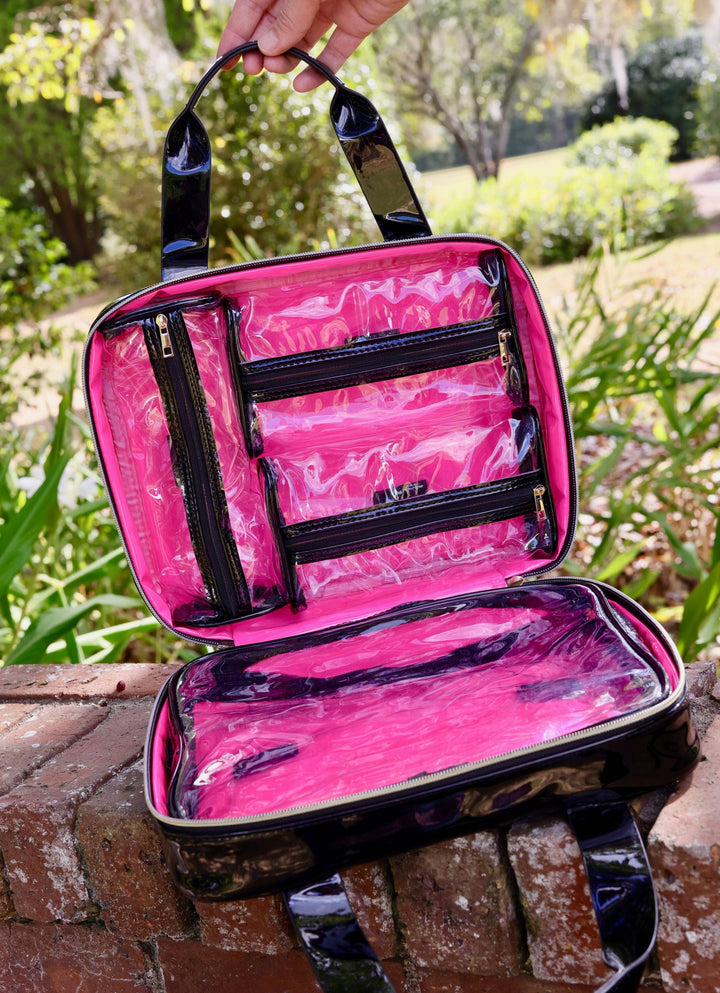 Punta Cana Large Case Black Patent SQ: Default