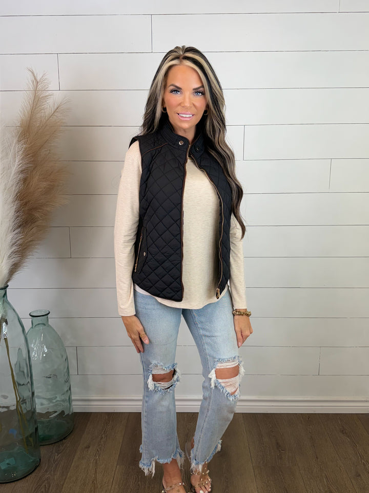 Layer Up Quilted Vest