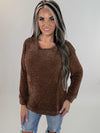 Warm Wishes Chenille Sweater – Cocoa