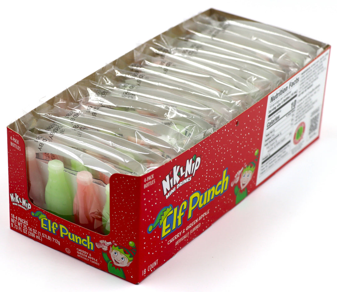 Nik-L-Nip Elf Punch Mini Drinks,