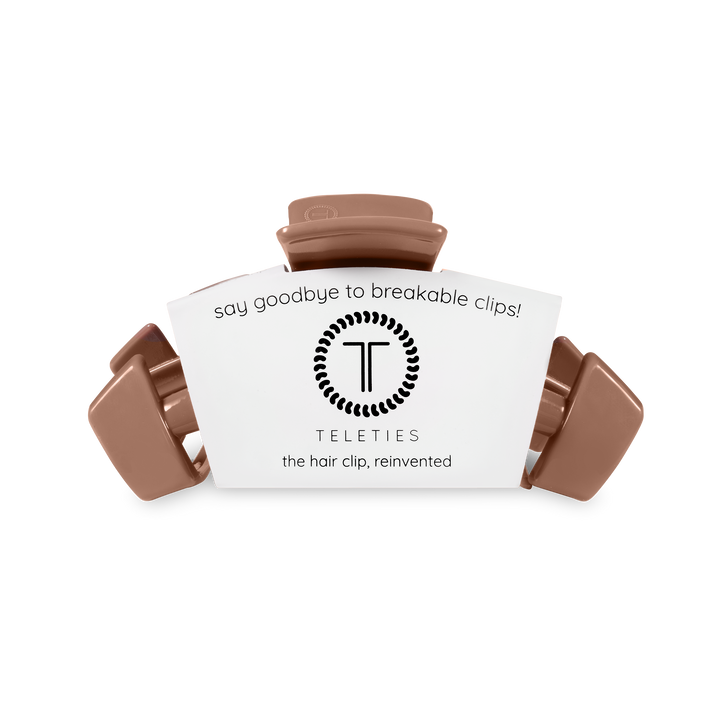 Classic Hair Clip | Medium | Mocha Mousse