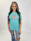 Merry Christmas Graphic tee Mint