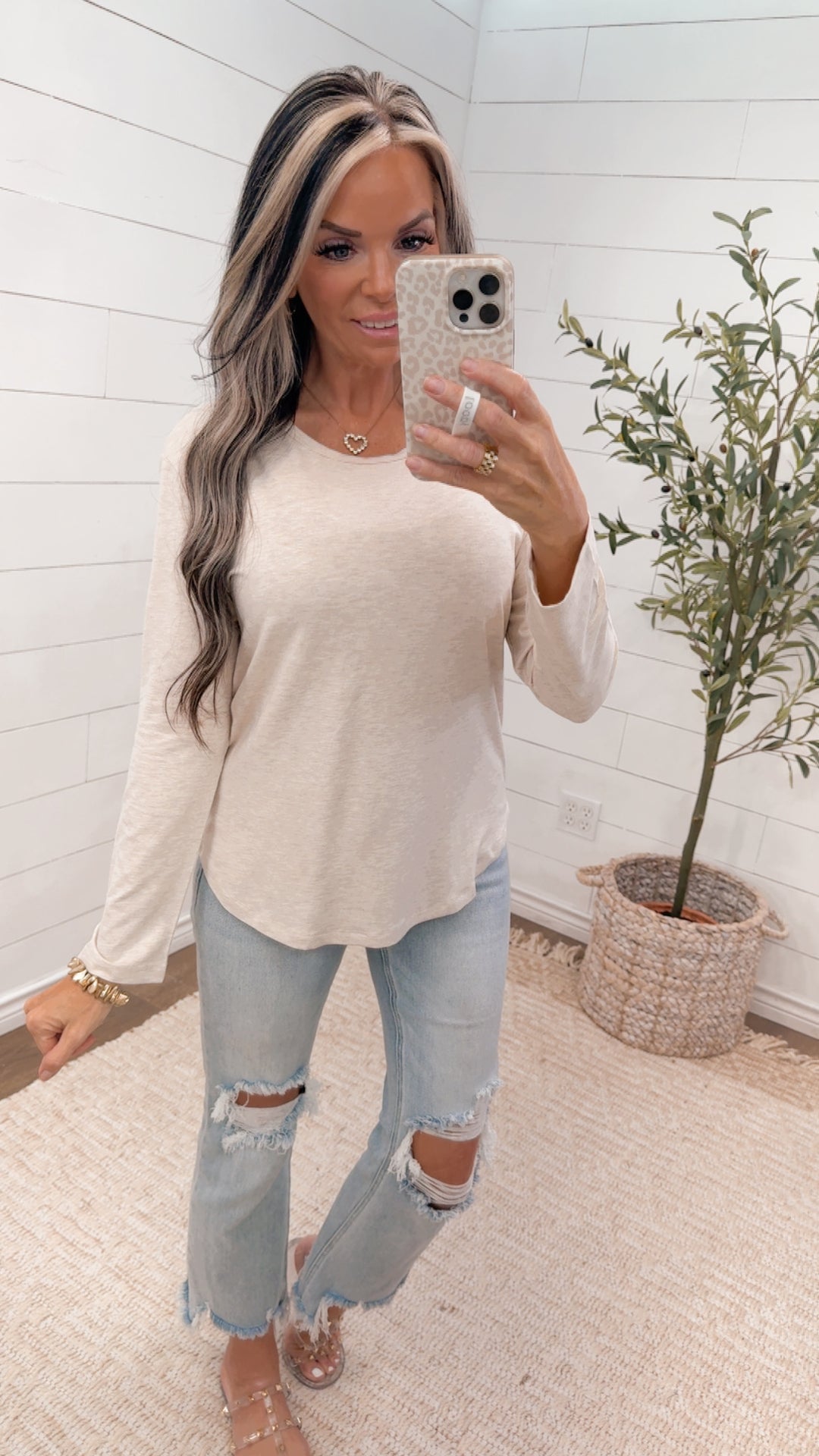 Back To Basics long sleeve - BAMBOO