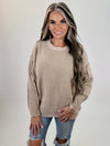 Keep It Classic Sweater tan