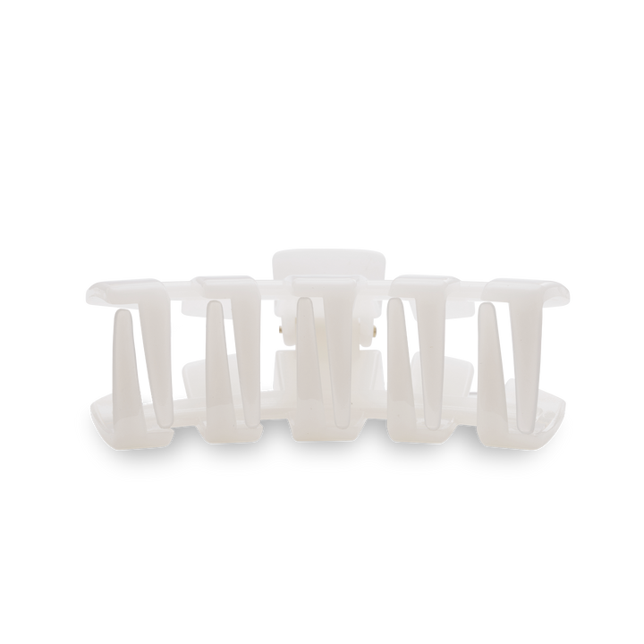 Classic Hair Clip | Medium | Coconut White