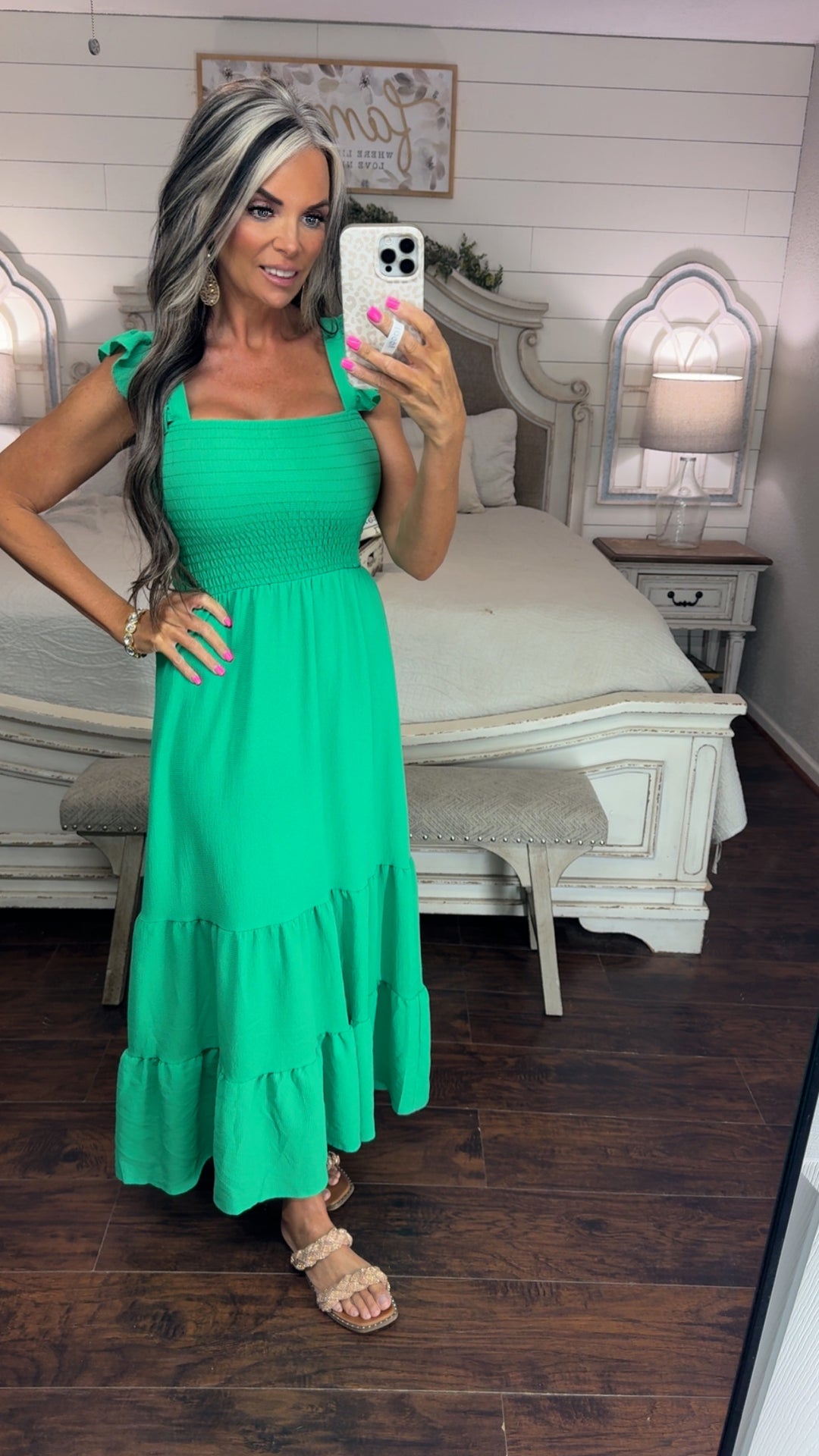 Emerald Dream Midi Dress