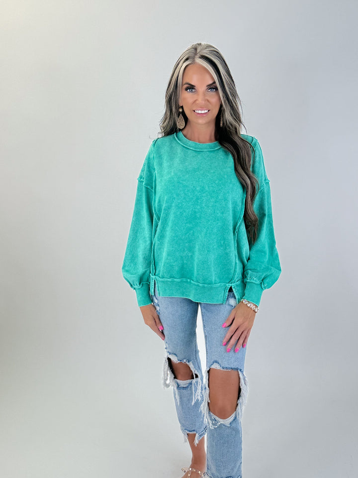 Vintage Wash Pullover