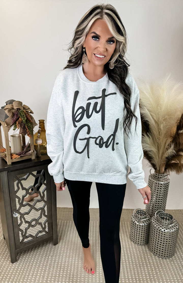 Puff But God Adult Sweatshirt