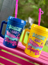 'Boatin and Floatin' Mega Trucker Mug 34oz: