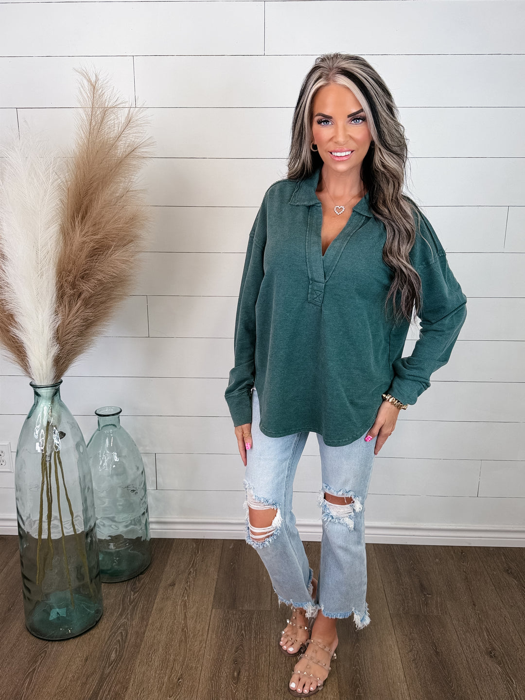 Chasing Evergreen Pullover