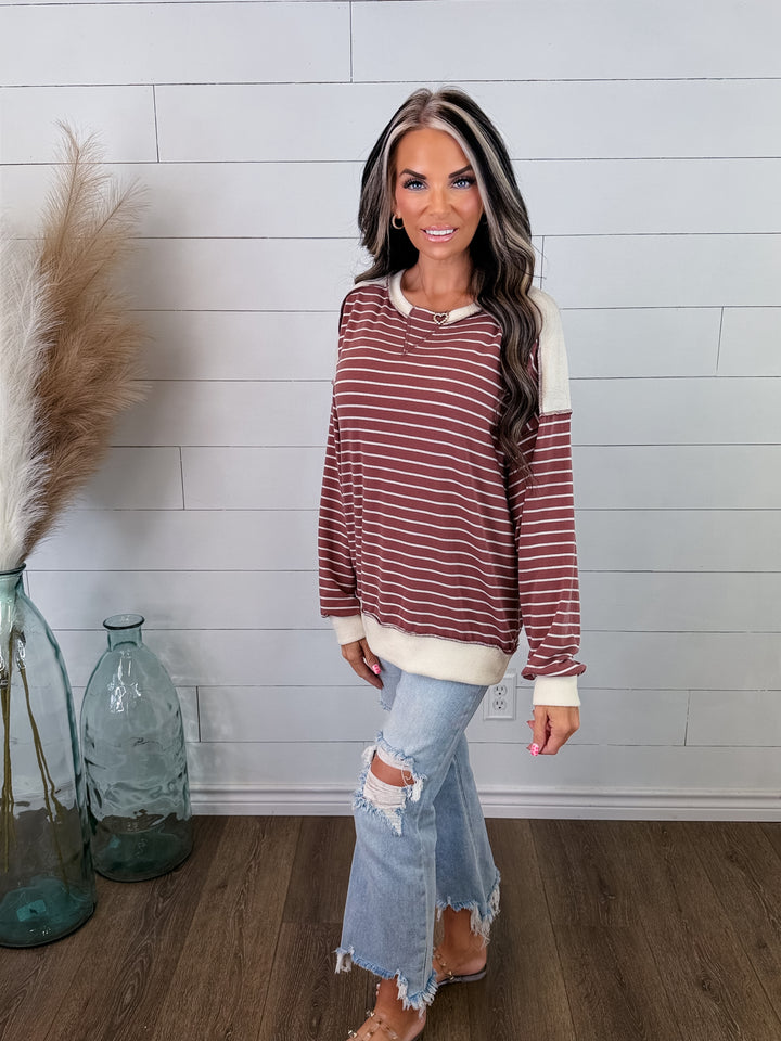 Weekend Wander Striped Top