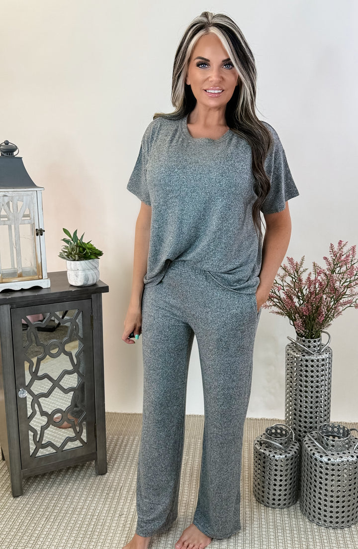 Comfy girl Set - GREY