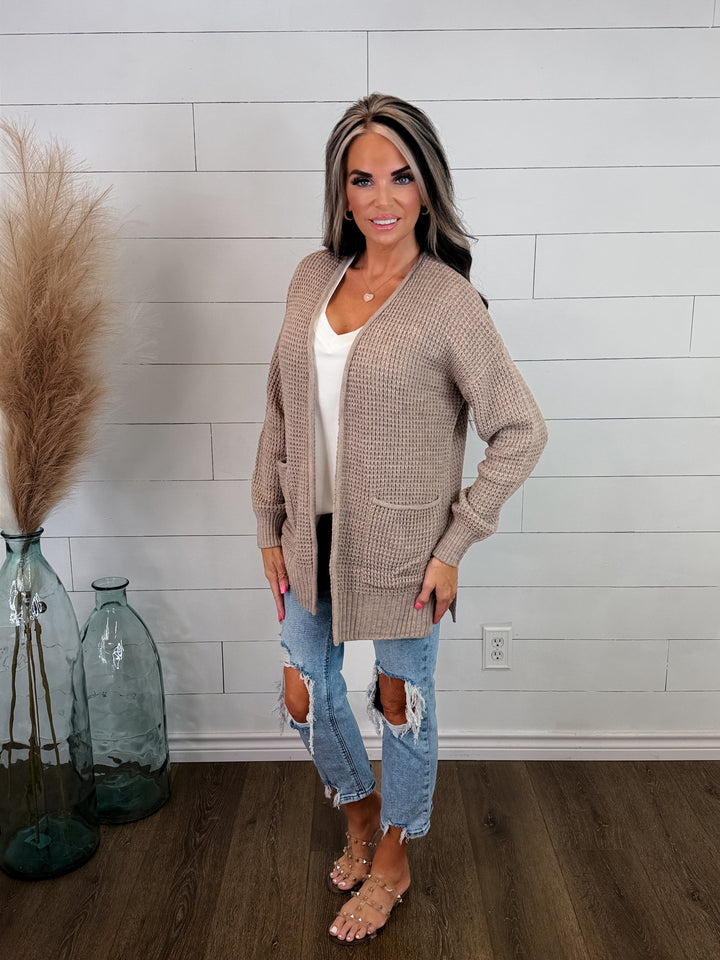 Cozy Days Open Front Cardigan