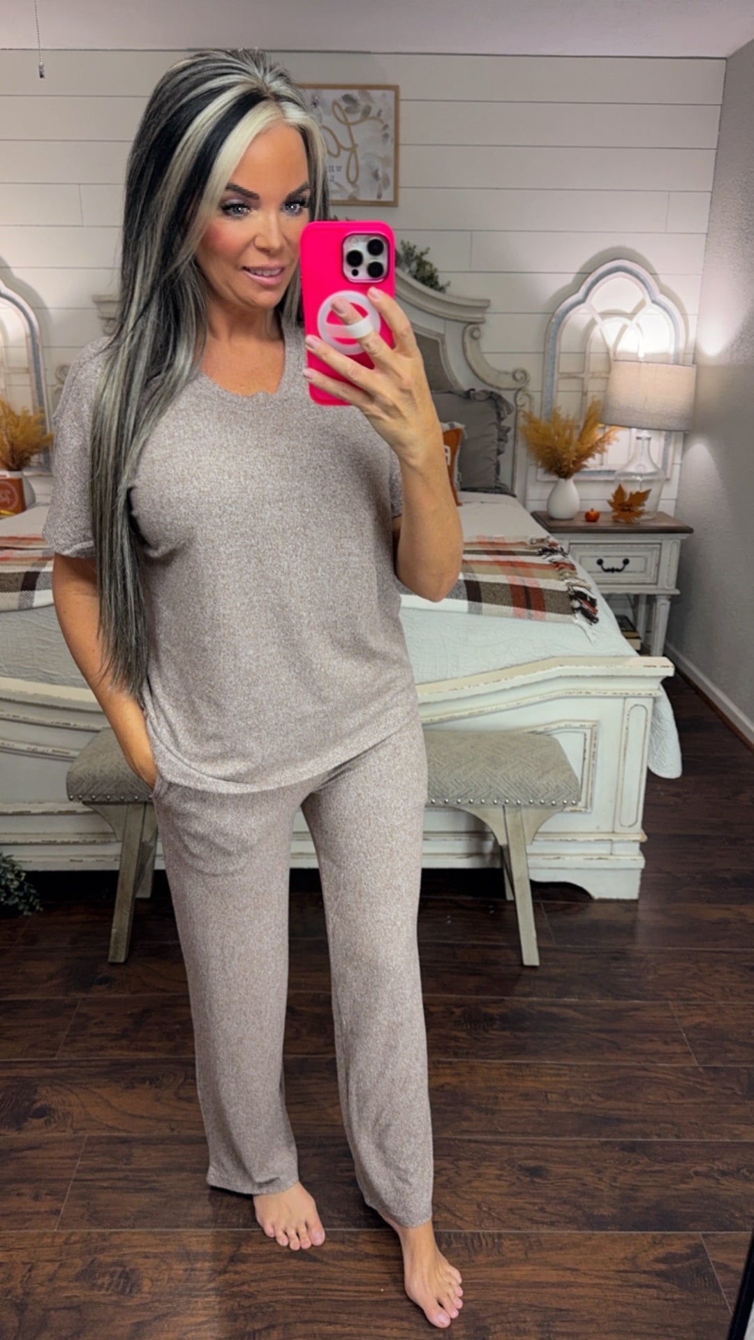 Comfy girl Set - mocha
