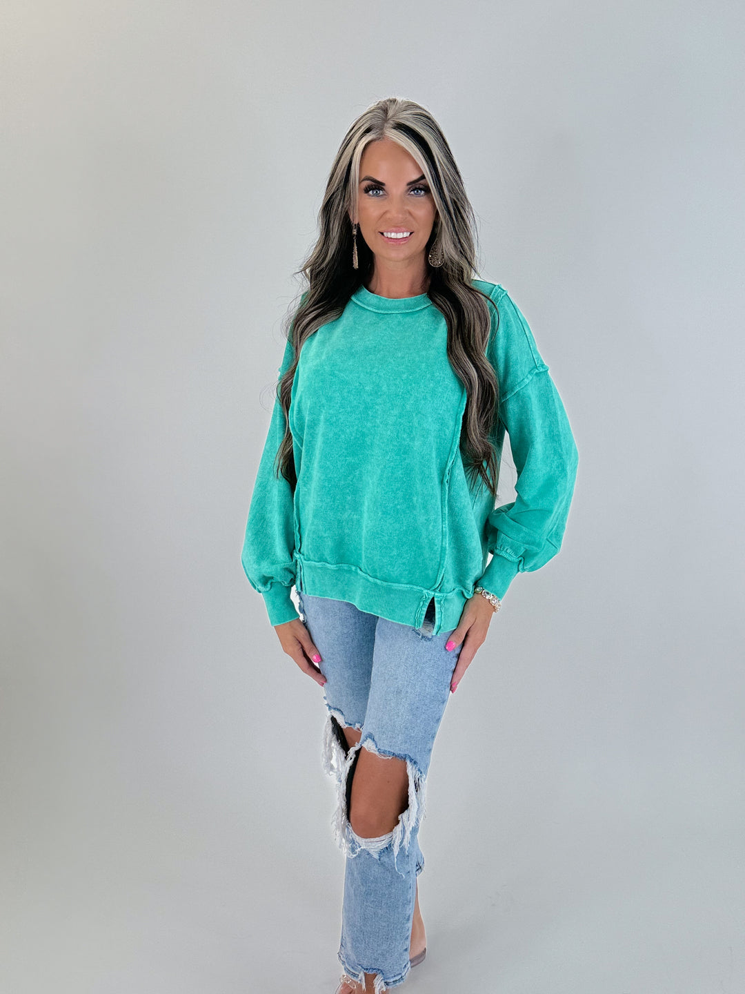 Vintage Wash Pullover