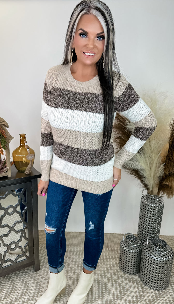 All About Autumn Sweater Mocha