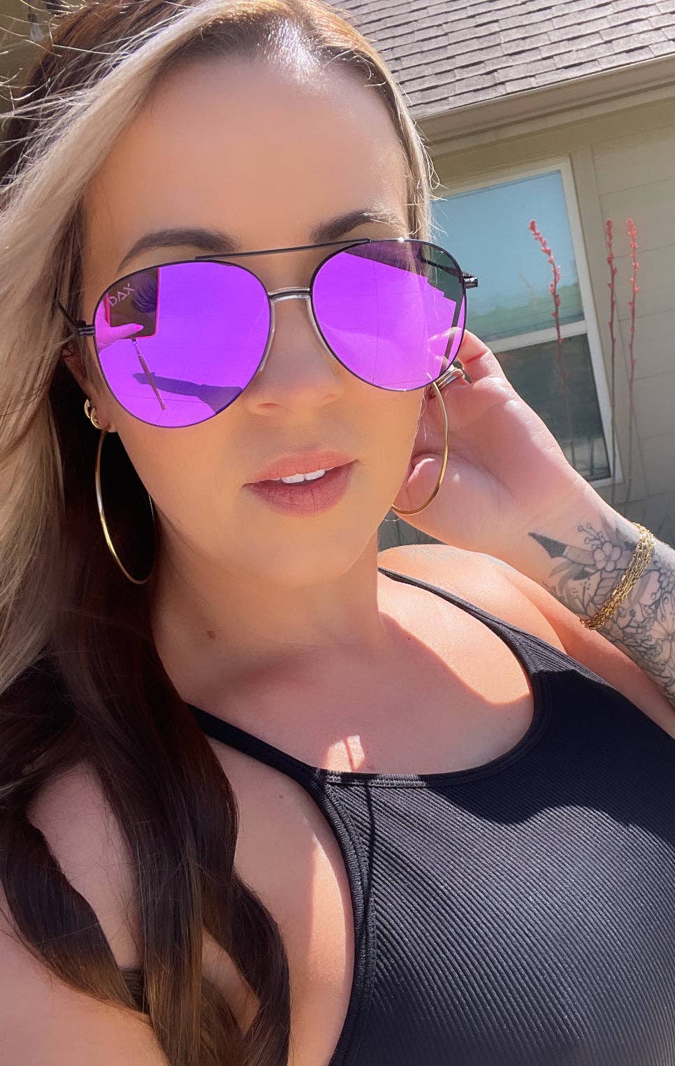 ACE: Purple Sunglasses