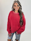 Keep It Classic Sweater red