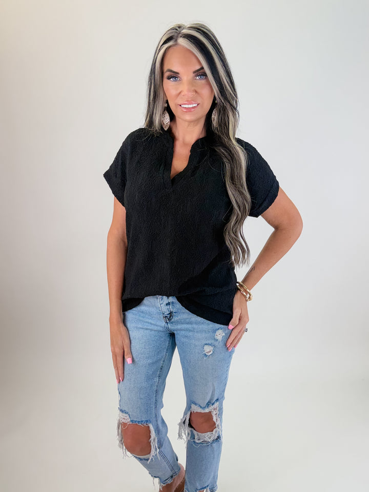 Midnight Texture Top