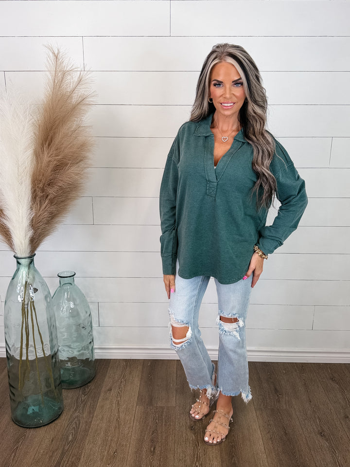 Chasing Evergreen Pullover