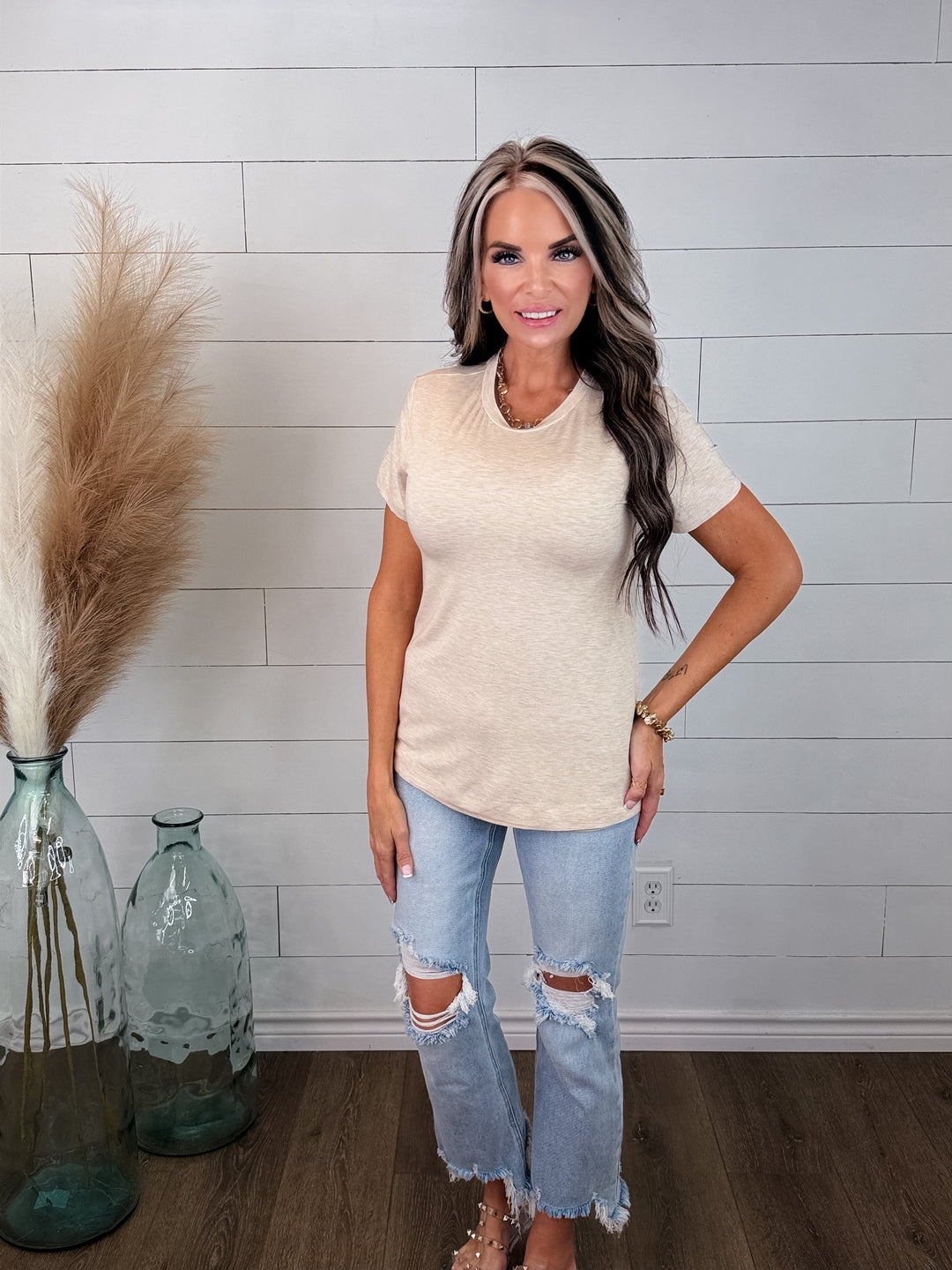 KEEP IT SIMPLE BAMBOO TEE