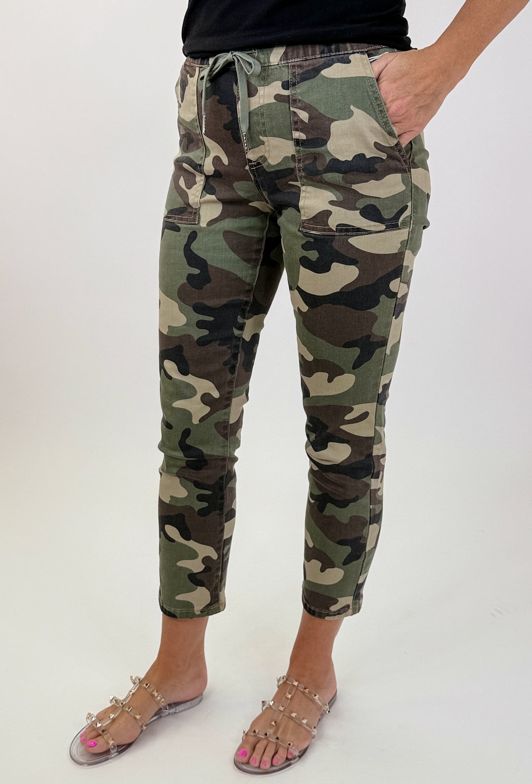 Camo crop Pants