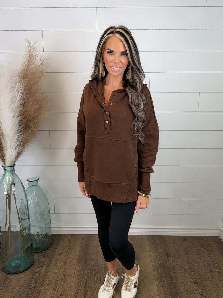 Cabin Bound Snap Pullover