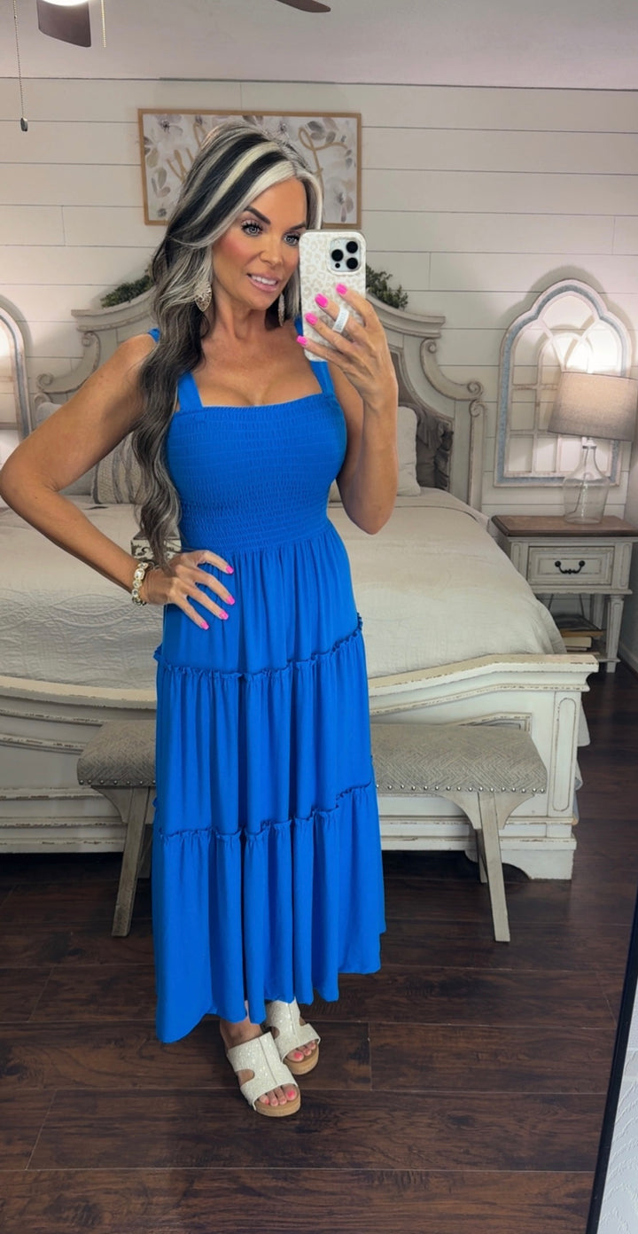 Royal Moment Maxi Dress
