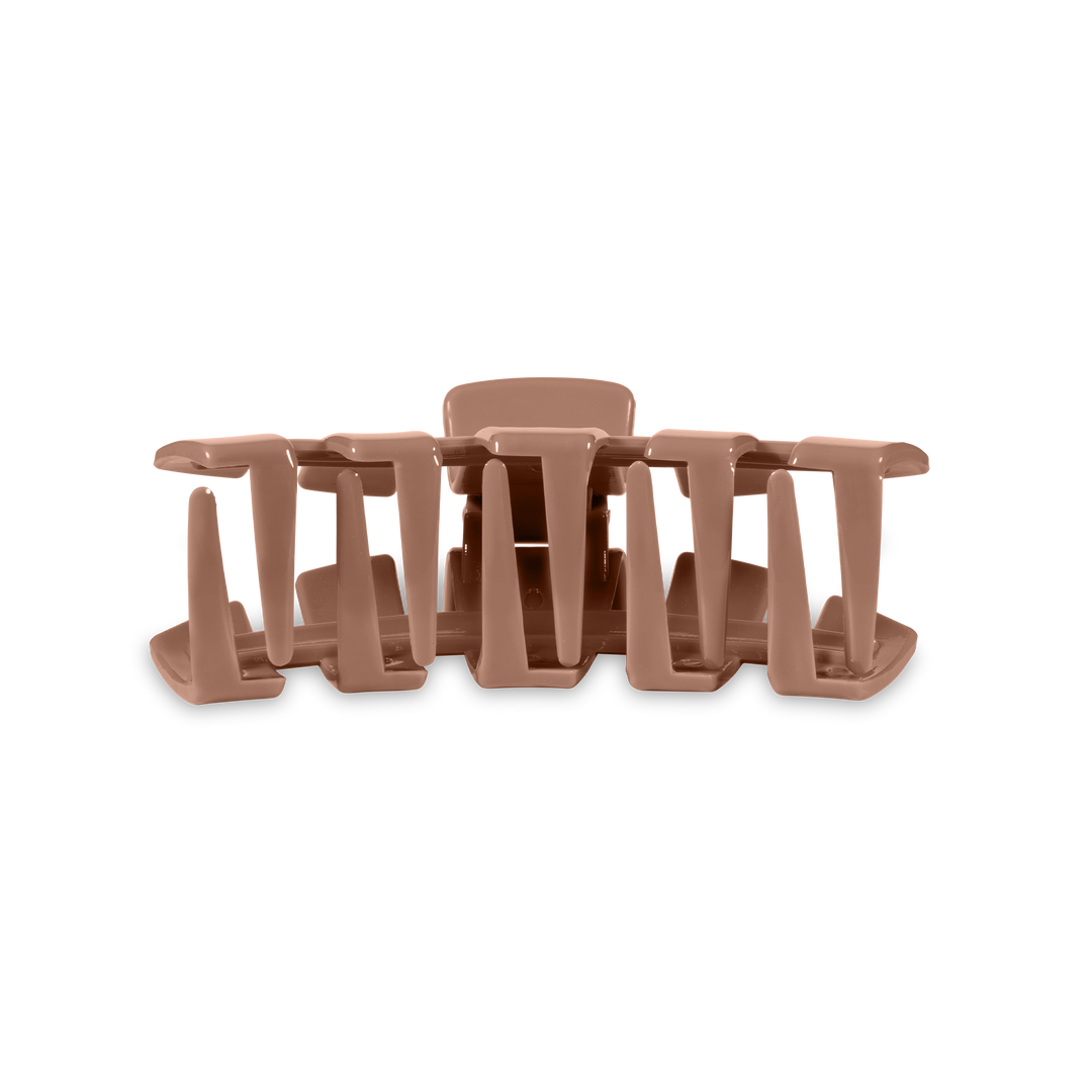 Classic Hair Clip | Medium | Mocha Mousse
