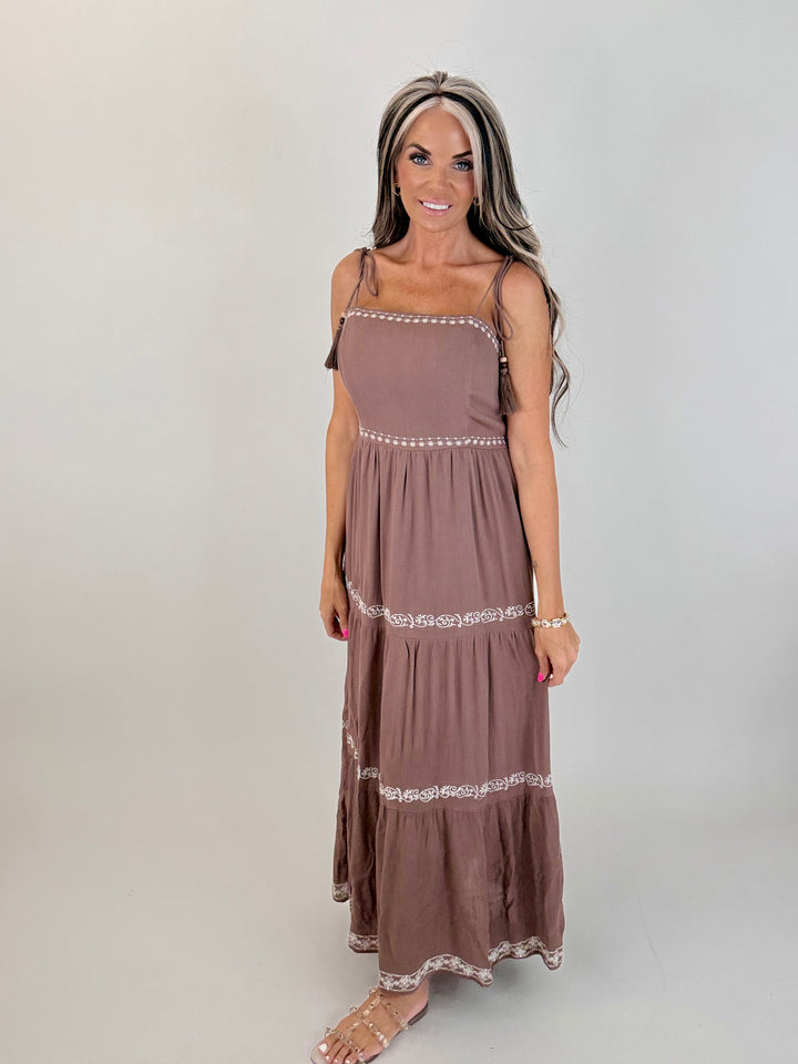 Mocha Muse Maxi Dress